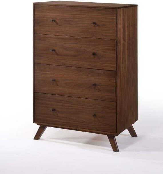 Modrest Addison Mid-Century Modern Walnut Chest By Vig Furniture ... within Caring for Your Modrest Claire Walnut Chest Timeless Advice