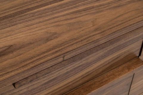 Modrest Amberlie Modern Walnut Dresser - Kfrooms for Modrest Amberlie Modern Walnut Dresser