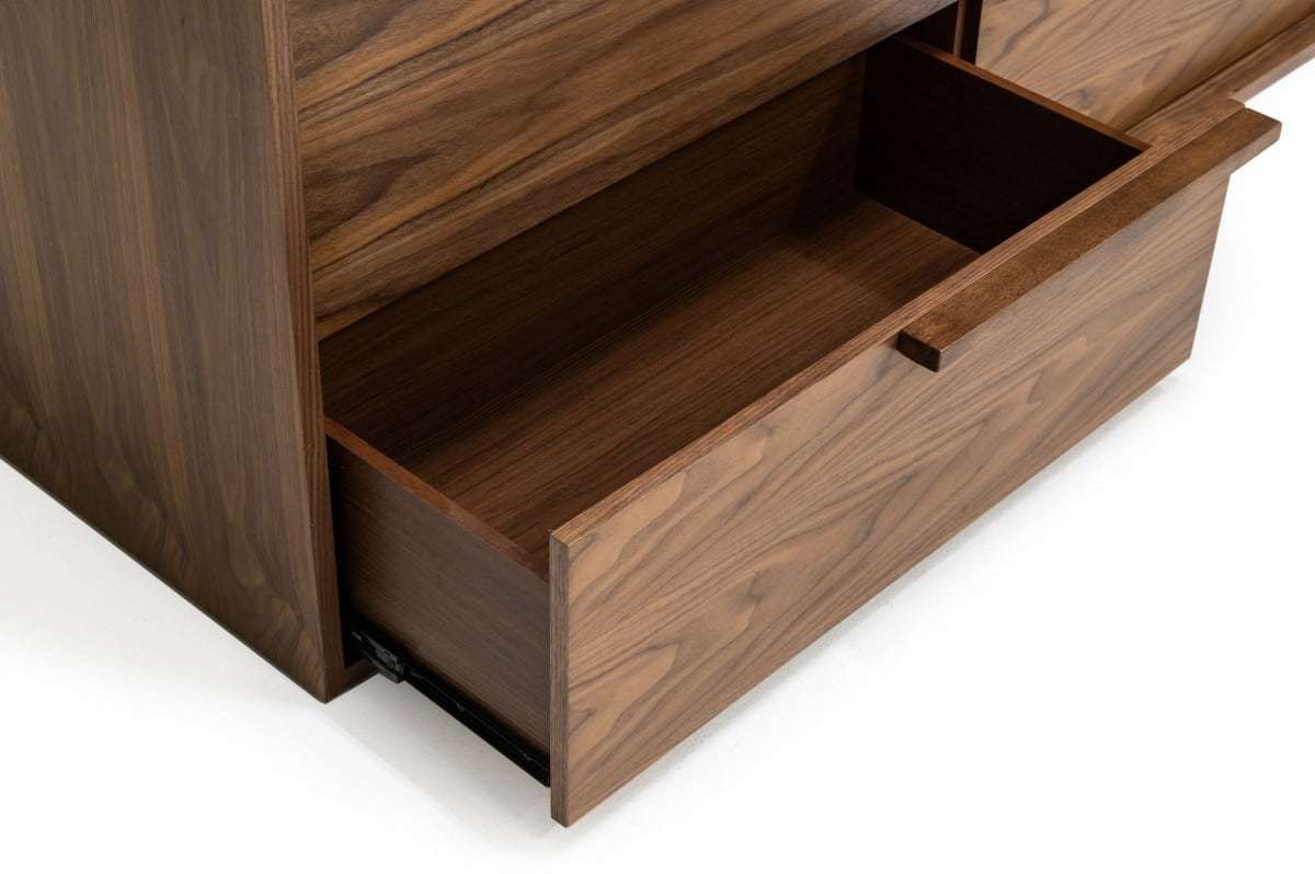 Why the Modrest Amberlie Modern Walnut Dresser Remains a Popular Choice for Homeowners