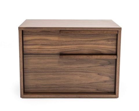 Modrest Amberlie - Modern Walnut Nightstand By Vig Furniture | Walnut ... within Why the Modrest Amberlie Modern Walnut Dresser Remains a Popular Choice for Homeowners