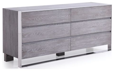 Modrest Arlene Modern Grey Elm Dresser - Contemporary - Dressers - By ... intended for Why the Modrest Arlene Grey Elm Dresser Stands Out