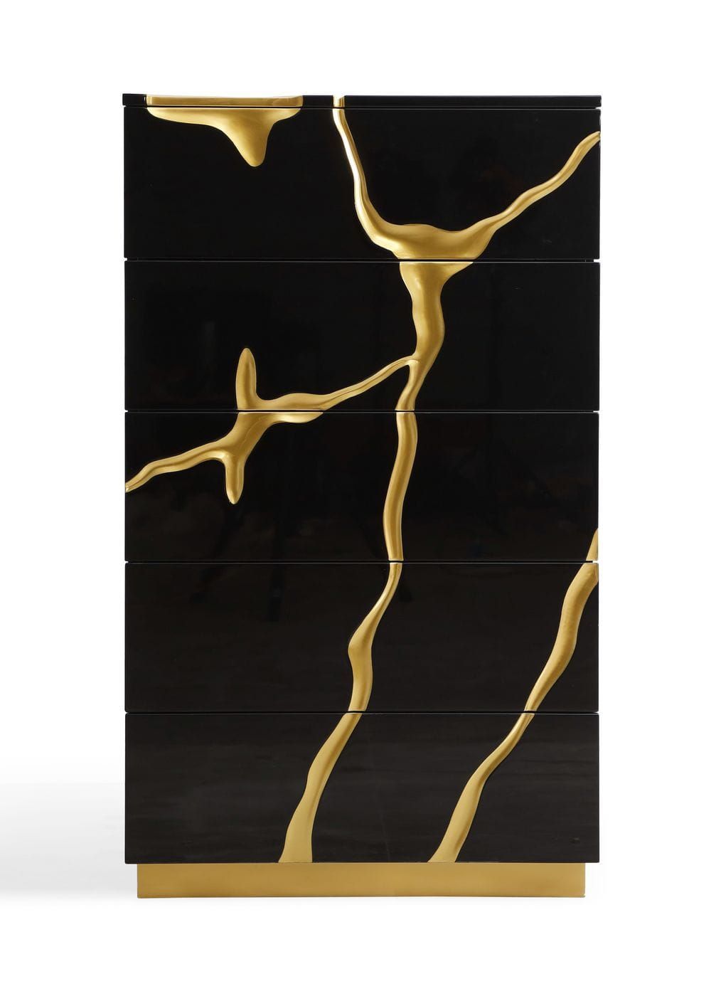 Understanding the Appeal of Modrest Aspen Modern Wide Black and Gold Dresser in Contemporary Interior Design