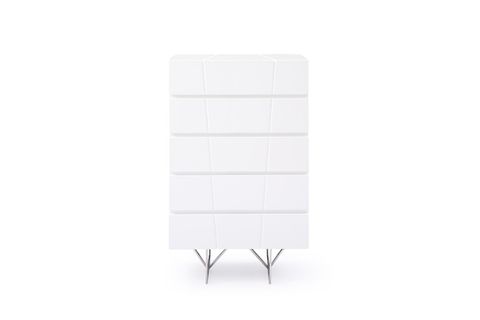 Modrest Chrysler Modern White Chest | Atlas Furniture Imports pertaining to Design Features That Make Modrest Chrysler Modern White Dresser Stand Out