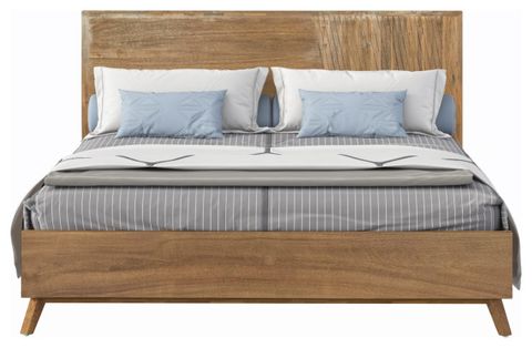Modrest Claire Walnut Bed - Midcentury - Platform Beds - By Vig ... throughout Modrest Claire Walnut Chest