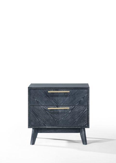 Modrest Diana - Modern Grey Ash Nightstand | Atlas Furniture Imports inside Modrest Diana Modern Grey Ash Dresser