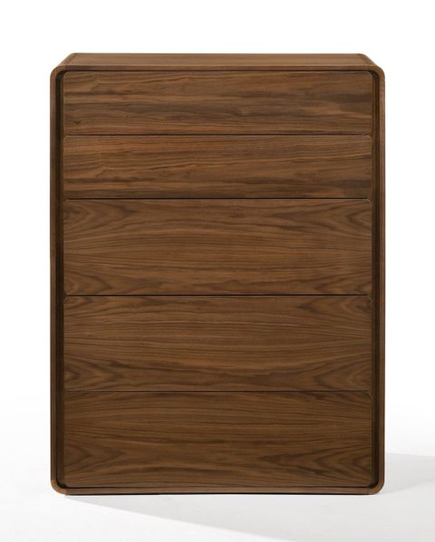 Modrest Dustin - Modern Walnut Chest | Atlas Furniture Imports with regard to Modrest Dustin Modern Walnut Dresser