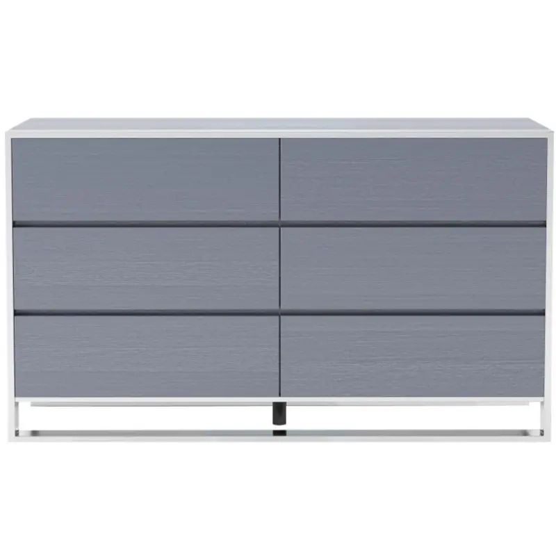 Modrest Jolene Modern Grey Dresser - Vigshome pertaining to How the Modrest Jolene Modern Grey Dresser Elevates Bedroom Design