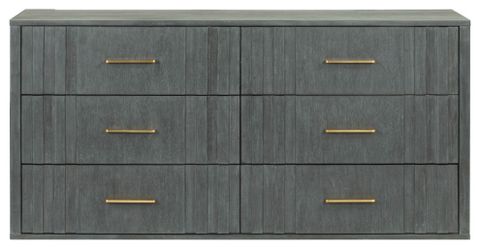 Modrest Manchester- Contemporary Dark Gray Dresser - Transitional ... in Color Psychology Behind Gray Furniture and Its Impact on Room Atmosphere