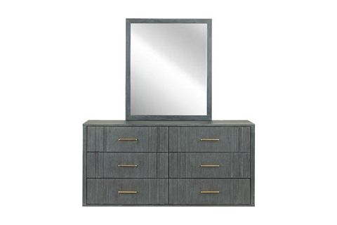 Modrest Manchester- Contemporary Dark Grey Dresser | Atlas Furniture ... throughout