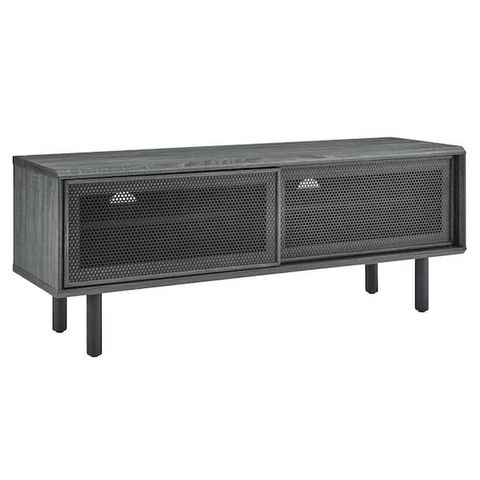 Modway Kurtis 47 In. Tv Stand In Charcoal Eei-6233-Cha - The Home Depot pertaining to Understanding the Kurtis 67 inch TV and Vinyl Record Stand in Charcoal Finish
