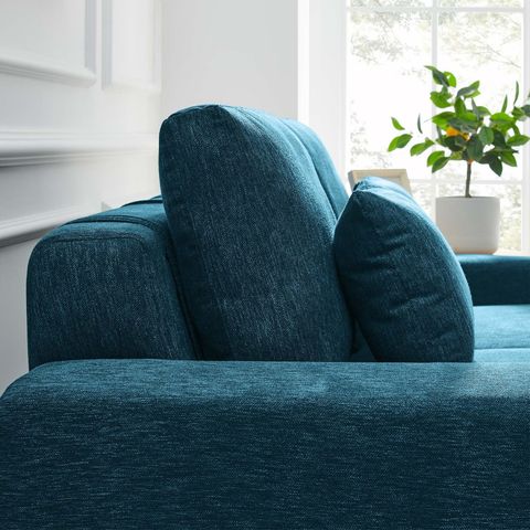 Modway Proximity Upholstered Fabric Loveseat With Azure Finish Eei-6215 ... regarding Understanding the Materials and Craftsmanship of the Modway Proximity Sofa