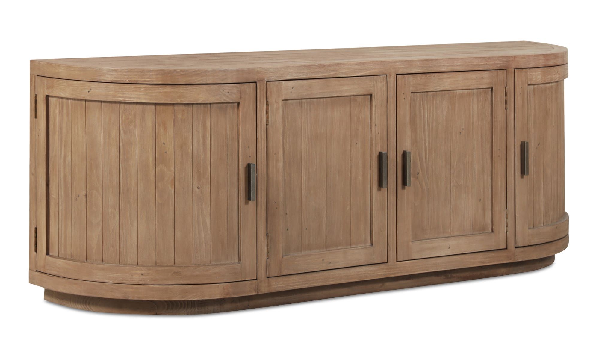 Moe's™ Nicola Rustic Media Cabinet In Natural | Domesca.com within Plank Media Cabinet Natural