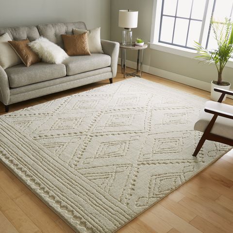 Mohawk Home Nomad Vado Linen Transitional Geometric Bohemian Woven Area ... throughout The Evolution of Geometric Patterns in Traditional Rug Making