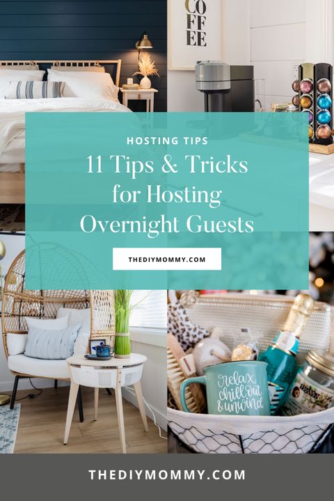 My Best Tips For Hosting Overnight Guests (After Hosting 100 Stays ... pertaining to Downsizing Help: Where To Put Your Overnight Guests