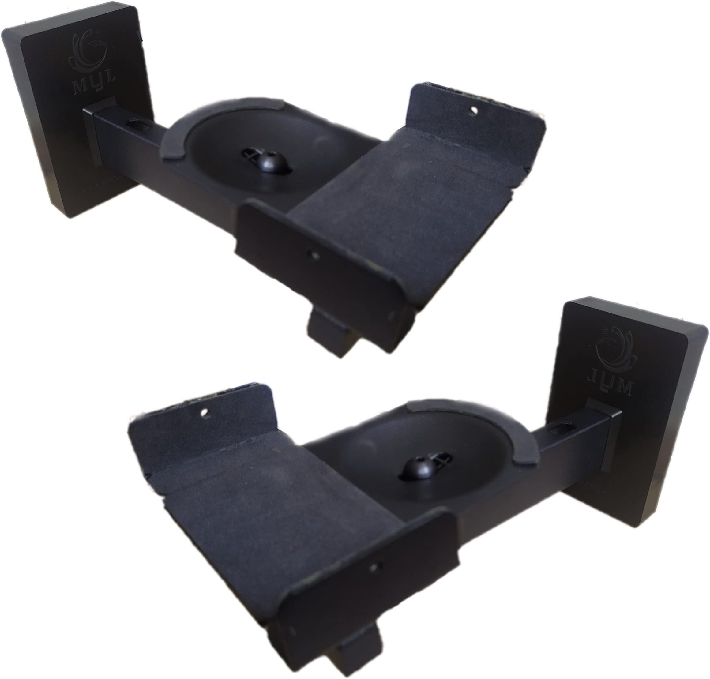 Myl Speaker Wall Mounts, Pair Of Universal Side Clamping Bookshelf ... throughout Beyond the Basics Understanding the Benefits of AVF Side Clamping Mounts