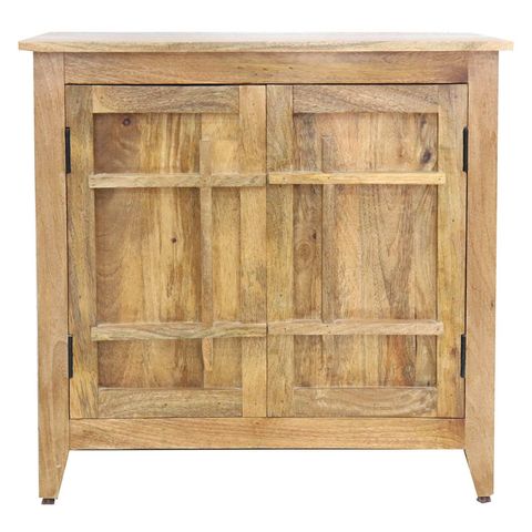 Natural Mango Wood Cabinet | At Home regarding Real Stories from Owners of Whitaker's 2-Door Mango Wood Chest