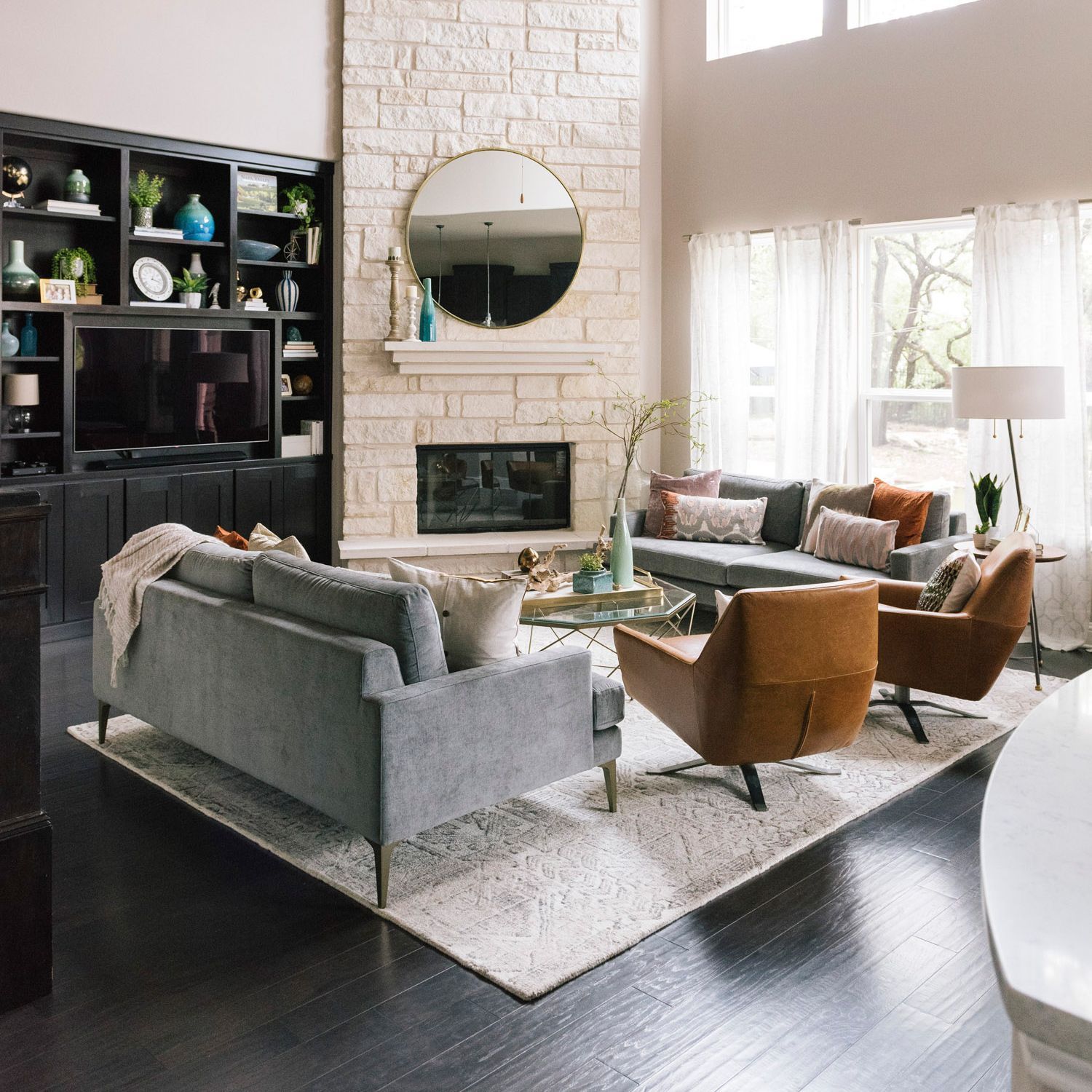Need More Living Room Seating? Try Facing Sofas in Why A Sofa Makes A Room And How To Find The One For You