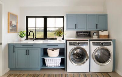 New This Week: 3 Cheerful Laundry Rooms Loaded With Ideas regarding New This Week: 3 Enviable Laundry Rooms