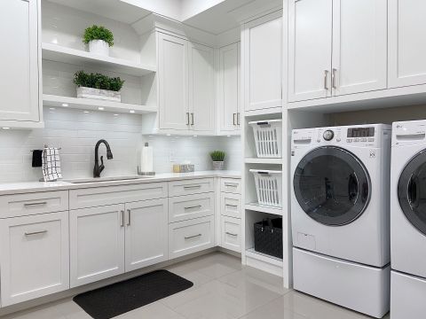 New This Week: 5 Stylish Laundry Rooms With Great Storage Ideas pertaining to New This Week: 5 Stylish Laundry Rooms With Great Storage Ideas