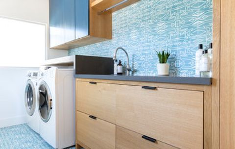 New This Week: 6 Fresh And Stylish Laundry Rooms inside Elevate Your Chores Six Beautifully Redesigned Laundry Spaces
