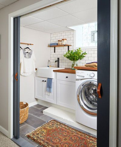 Elevate Your Chores Six Beautifully Redesigned Laundry Spaces