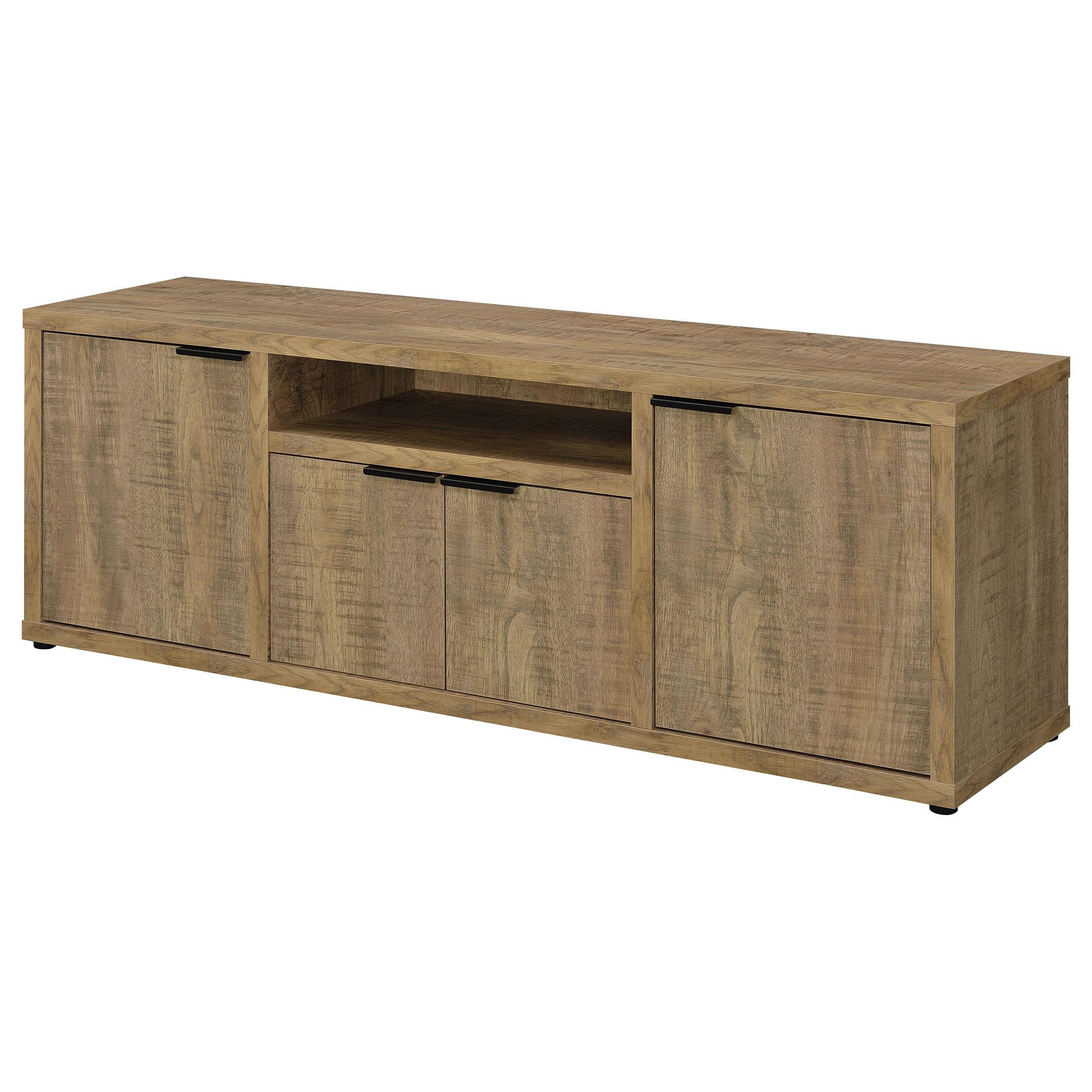 Newline Tabby 4-Door Engineered Wood 60&quot; Tv Stand Mango | Wayfair for Understanding the Design Principles Behind Modern Media Furniture