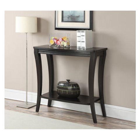 Newport Console Table With Shelf - Contemporary - Living Room - Chicago ... intended for Mastering the Newport 3 Shelf Console for Stylish Storage