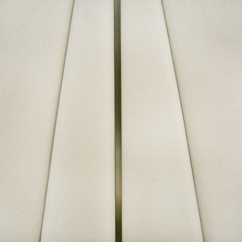 Nixa Modern Beige Velvet, Brushed Bronze Bed, Birch Nightstands ... with Nixa Modern Wide Birch, Brushed Bronze Dresser