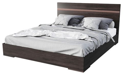 Nova Domus Benzon Italian Modern Dark Rovere Bed, Eastern King ... with Exploring the Aesthetic Appeal of Nova Domus Benzon's Contemporary Italian Dresser Lines