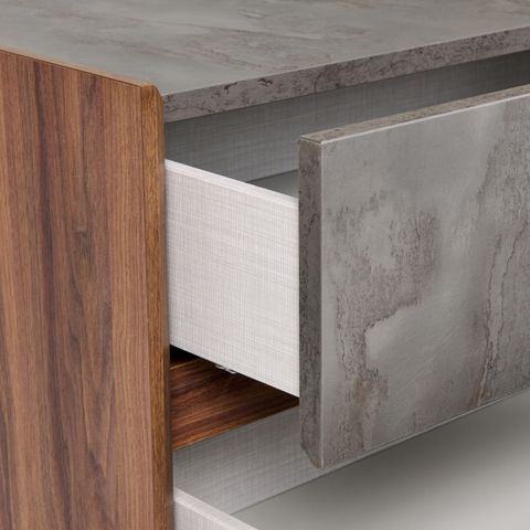 Nova Domus Rado Modern Walnut & Stucco Nightstand | Modern Italian ... with Understanding the Craftsmanship Behind Nova Domus Rado Modern Walnut and Stucco Dresser