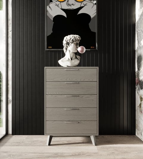 Nova Domus Soria Modern Gray Wash Chest - Midcentury - Dressers - By ... regarding The Long-Term Value and Durability of the Nova Domus Soria Gray Wash Dresser