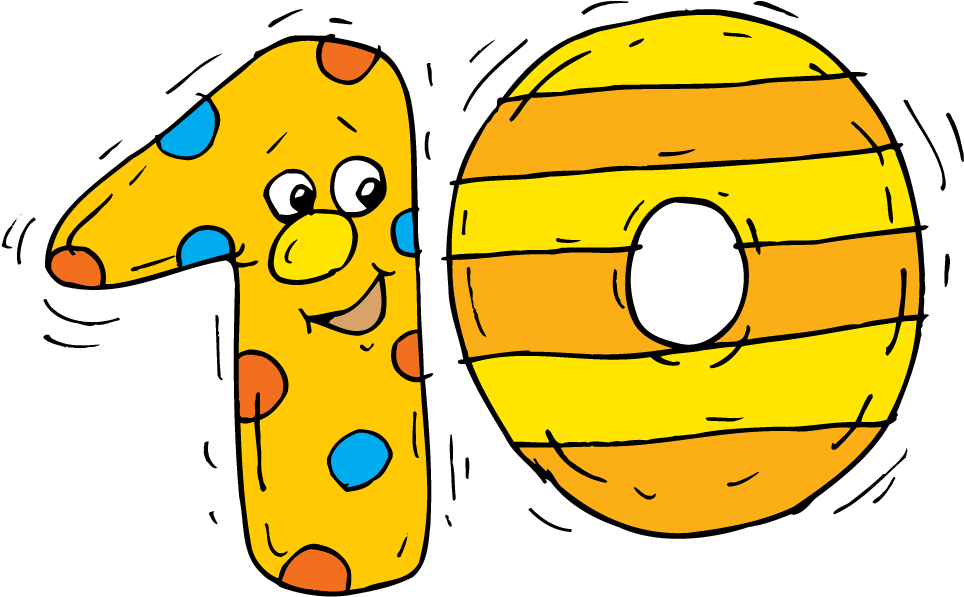 Number - 10-Ten - Art Clipart - Full Size Clipart (#1366108) - Pinclipart for Ten Laundry Rooms That Will Make You Love Laundry Day