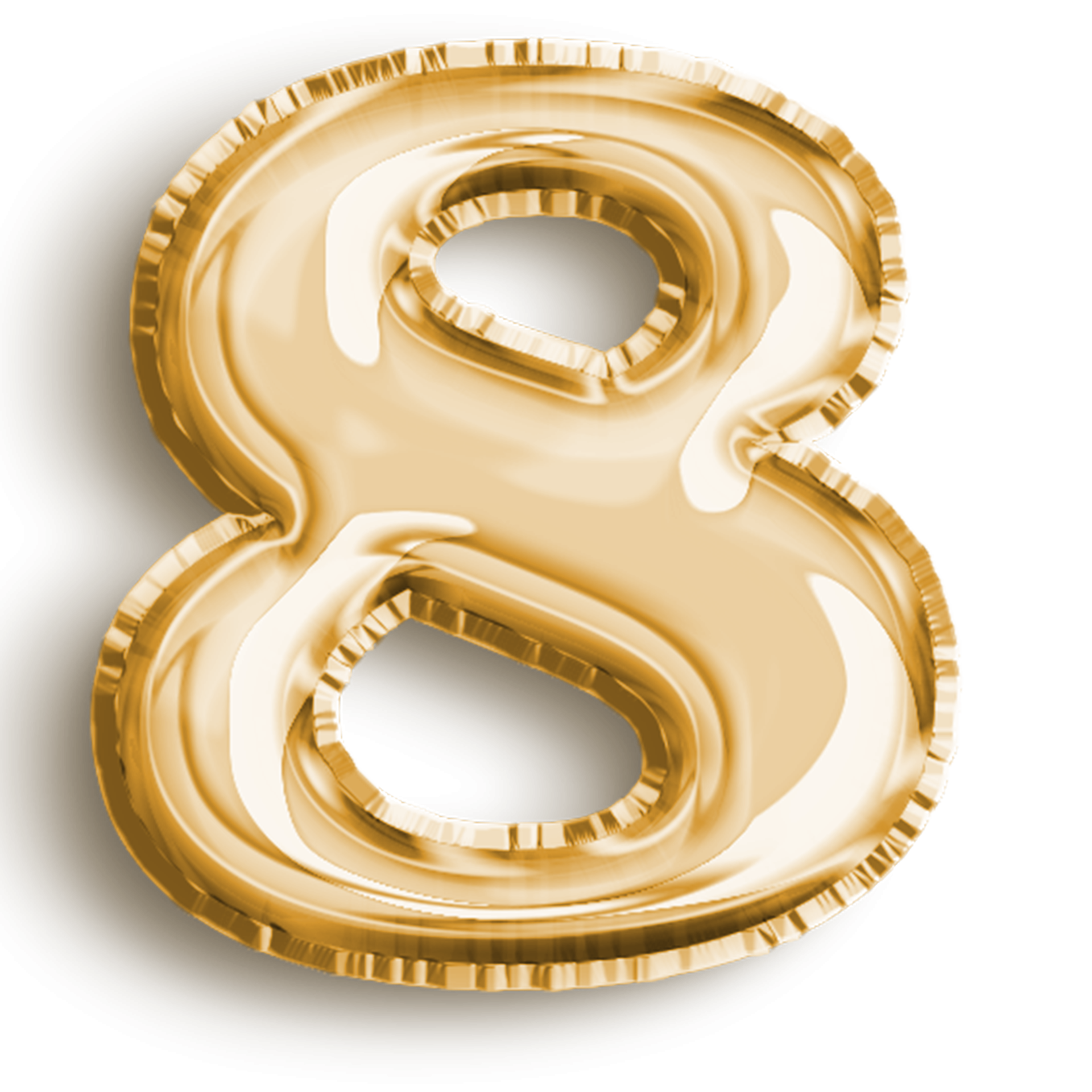 Number 8 Metallic Gold Number Balloon. Airfoil Filled Number ... pertaining to 8 Laundry Room Ideas To Watch For This Year