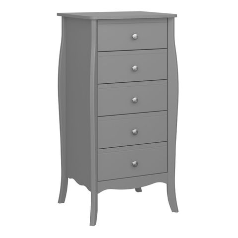 Oak Chest Of Drawers | Painted Or Wooden Chest Of Drawers | Oak World with 5 Drawer Chest W41 X D18 X H56