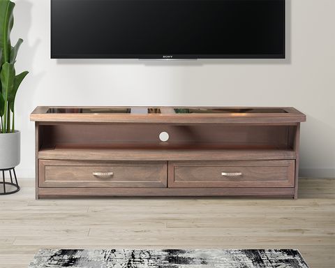Okavango Wooden Tv Stand 1800 With 2 Drawers - Truewood Furniture with regard to Comparing engineered wood vs solid wood for home entertainment centers