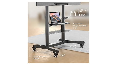 Onkron Motorized Tv Stand For 50-100 Inch Tvs for Onkron Motorized Mobile Tv Lift With Wheels For 50-100 Inch Screens Up To 265 Lb