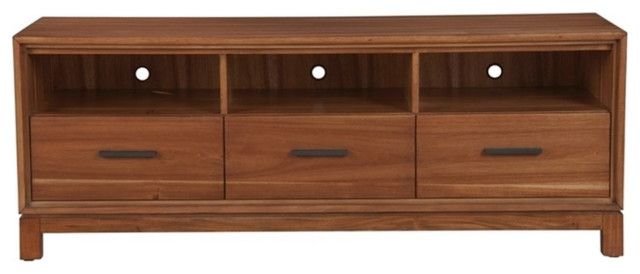 Unpacking the Charm of the Nova TV Console in Honey Maple