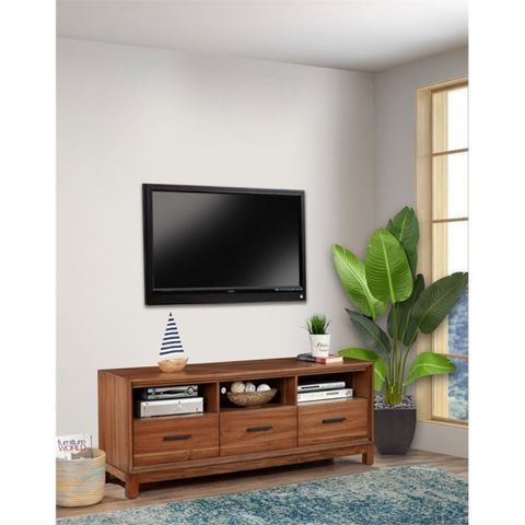 Origins By Alpine Nova Tv Console In Honey Maple (Brown) - Transitional ... with regard to Origins By Alpine Nova Tv Console In Honey Maple (Brown)
