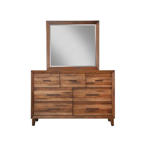 Origins By Alpine Trinidad Wood 7 Drawer Dresser In Toffee (Brown) - Walmart.com with regard to Unpacking the Origins by Alpine Trinidad Dresser A Deep Dive