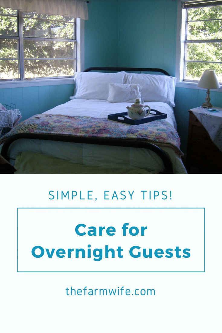Overnight Guests | Overnight Guests, Guest, Homemaking with Strategies for Sleeping Arrangements During Downsizing