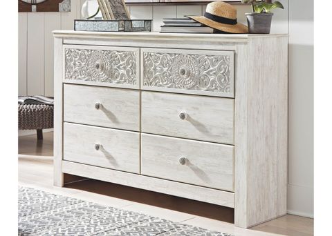 Paxberry Dresser - Whitewash | White Wash Dresser, Six Drawer Dresser ... throughout How Hikaru Dresser's White Wash Technique Transforms Skin Health