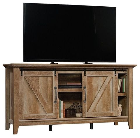 Pemberly Row Engineered Wood Tv Stand For Tvs Up To 70" In Craftsman ... with regard to Understanding the durability factors of engineered wood TV stands