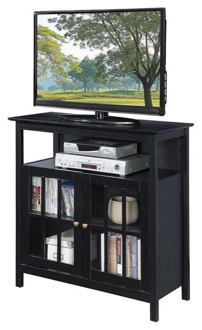 Pemberly Row Traditional Wood Tv Stand For Tvs Up To 42&quot; With Storage ... with Creating a Stylish Living Room with the Pemberly Row Transitional TV Stand