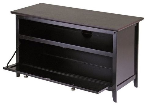 Pemberly Row Transitional Solid Wood Tv Stand For Tvs Up To 42" In ... throughout Creating a Stylish Living Room with the Pemberly Row Transitional TV Stand