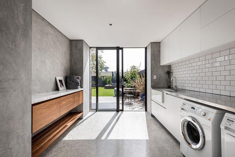Photo 4 Of 8 In 7 Modern Laundry Rooms - Dwell intended for From Drab to Fab Four Laundry Rooms That Wow