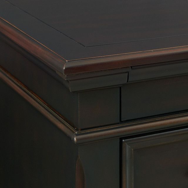 Picket House Brooks 6 Drawer Chest, Black - Traditional - Dressers - By ... for How vintage chest designs influence contemporary bedroom aesthetics