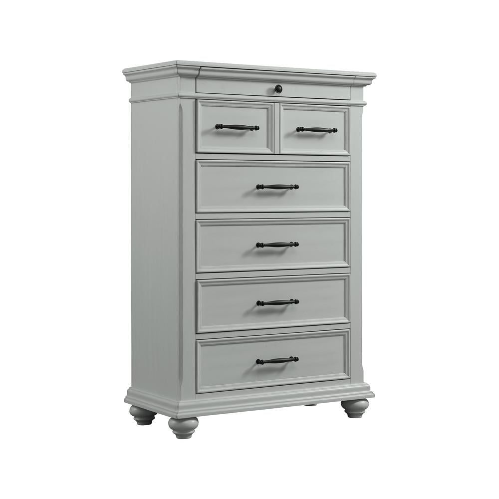 Picket House Furnishings Brooks 6-Drawer Chest In Gray - Walmart.com regarding The Art of Functional Storage in Modern Living Spaces