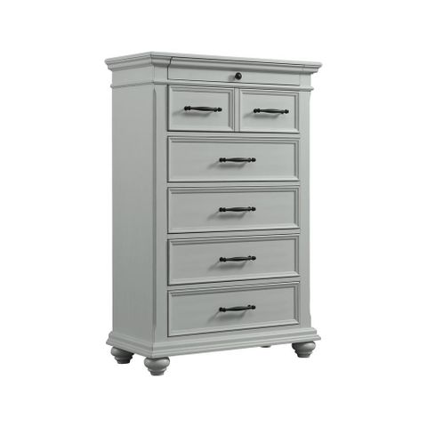 Picket House Furnishings Brooks 6-Drawer Chest In Gray - Walmart.com regarding The Art of Functional Storage in Modern Living Spaces