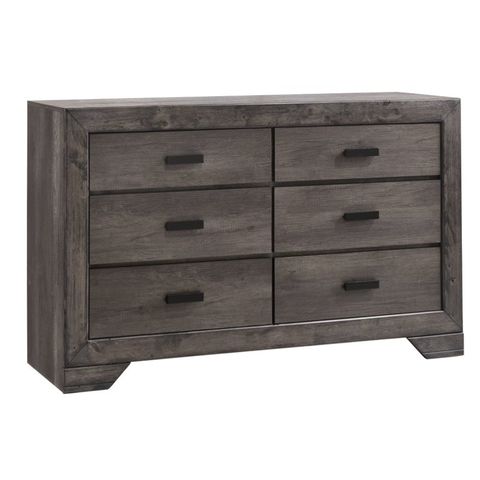 Picket House Furnishings Grayson 6 Drawer Dresser In Gray Oak | Cymax ... inside The Art of Functional Storage in Modern Living Spaces