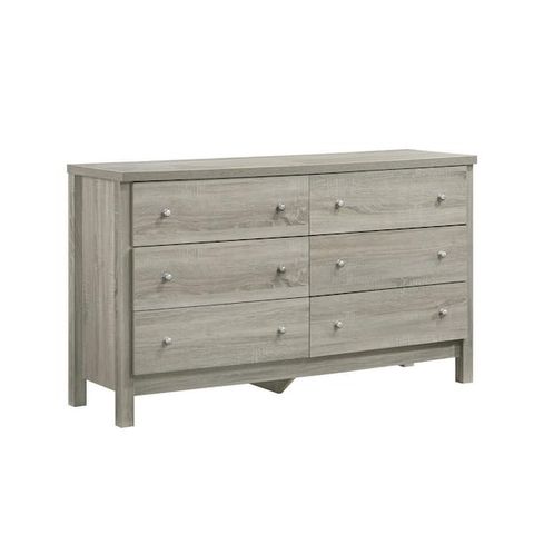 Picket House Furnishings Grey Cian 6-Drawer Dresser B.10253.Dre - The ... in The Art of Functional Storage in Modern Living Spaces
